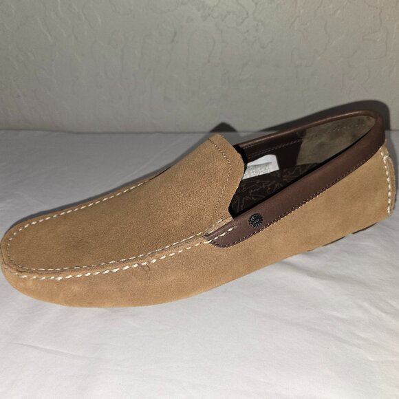 UGG Australia Bel-Air Brown Suede Venetian Driving Loafers Moccasins Men's 11 US - Picture 6 of 8